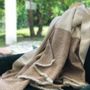 Throw blankets - ARENA Plaid - T'RU SUSTAINABLE HANDMADE