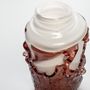Design objects - Recovered vase, medium size, red and white - DAVID VALNER STUDIO