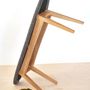 Benches - upholstered wooden bench - VAN DEN HEEDE-FURNITURE-ART-DESIGN