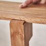 Console table - wooden console  - VAN DEN HEEDE-FURNITURE-ART-DESIGN