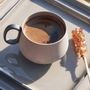 Tasses et mugs - TUBE Tasse Espresso Couleur Unique - ESMA DEREBOY HANDMADE PORCELAIN