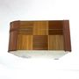 Storage boxes - Straw marquetry and leather box - L'ATELIER DES CREATEURS