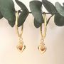 Jewelry - Gold-plated earrings in fine gold or silver (rhodium) - NAO JEWELS