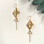 Jewelry - Earrings gilded with fine gold. - NAO JEWELS