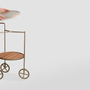 Trolleys - LOL” BAR CART - ALESSANDRA DELGADO DESIGN