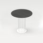 Other tables - Tabula Laborare and Circulus - Standing and dining table round with concrete top and steel frame - CO33 EXKLUSIVE BETONMÖBEL