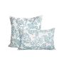 Fabric cushions - KUSUM Embroidered Cushion Cover - NO-MAD 97% INDIA