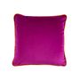 Fabric cushions - “POP” two-tone velvet cushions - AMÉLIE CHOQUET