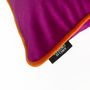 Coussins textile - Coussins en velours bicolores "POP" - AMÉLIE CHOQUET