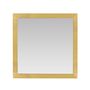 Mirrors - GOLD MIRROR, WOOD PAPERED 80 x 80CM AX22543 - ANDREA HOUSE