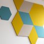 Decorative objects - ISAPAN acoustic panel triangle shape - RM MOBILIER