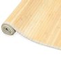Woodworks - vidaXL Bamboo Rug 80 x 200 cm Natural - VIDAXL / DROPSHIPPINGXL