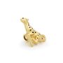 Gifts - Leopard/Cheetah with Tropical Leaf Pin - METALMORPHOSE