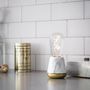 Wireless lamps - Humble One White Marble - HUMBLE LIGHTS