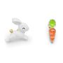 Gifts - Bunny & Carrot Pin - METALMORPHOSE