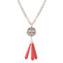 Jewelry - Silver cupola long necklace - JULIE SION