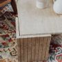 Coffee tables - Marie-Pierre, the travertine coffee table - DEBONGOUT