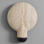 Lampes de table - SURFACE WALL SCONCE CLASSICO TRAVERTINE - TONICIE'S
