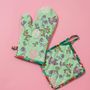 Potholders - Kitchen set: glove and pot holder - LES TOURISTES