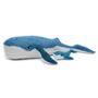 Soft toy - GIANT WHALE MOMMY/ BLUE BABY - DEGLINGOS