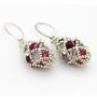 Jewelry - Faberg style earrings - L'ATELIER DES CREATEURS