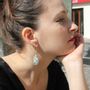 Bijoux - Boucles d'oreilles style Faberg - L'ATELIER DES CREATEURS