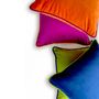 Coussins textile - Coussins en velours bicolores "POP" - AMÉLIE CHOQUET