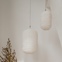 Decorative objects - Folie Light Shade – Off-White Linen Light Shade – Light Shades – Ceiling Light Shades – Home Art Décor Pendant Lamp Shade – Hanging Folie Lamp Shade - LUMIERE SHADES