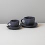 Tea and coffee accessories - Stoneware cups and saucers - BE HOME