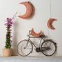 Autres décorations murales - Lunes lumineuses  - ROSE VELOURS