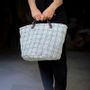Travel accessories - Basket totes. - ROSE VELOURS
