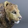 Sculptures, statuettes et miniatures - sculpture lion - SARA WEVILL ANIMAL SCULPTURE