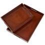 Trays - Leather Oblong Tray - LIFE OF RILEY
