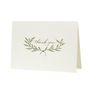 Stationery - Thank You Letterpress Greeting Card - OBLATION PAPERS AND PRESS
