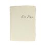 Stationery - Our Vows Handmade Paper Letterpress Calligraphy Book - OBLATION PAPERS AND PRESS