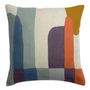 Fabric cushions - Printed and embroidered JANIS cushions - MAISON VIVARAISE – SDE VIVARAISE WINKLER