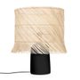 Table lamps - The Rattan Table Lamp - Black Natural - BAZAR BIZAR - DONT USE