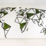 Aménagements pour bureau - Carte du monde murale  - Wire Wold - GREENAREA
