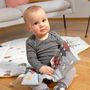 Soft toy - LÄSSIG Activity Toy Blanket & Knitted Baby Comforter GOTS Tiny Farmer - LASSIG GMBH