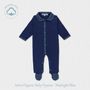 Children's apparel - ORGANIC BABY PYJAMAS - 100% organic cotton, Customizable - JULES & JULIETTE PARIS