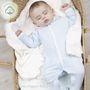 Children's apparel - ORGANIC BABY PYJAMAS - 100% organic cotton, Customizable - JULES & JULIETTE PARIS