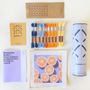 Objets design - Agrumes | Kit de broderie petit point tapisserie | DIY broderie moderne - UNWIND STUDIO