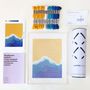 Gifts - Souvenir d'une Plage | Needlepoint DIY Craft Kit | Modern Embroidery - UNWIND STUDIO