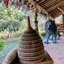 Hanging lights - Sisal Basket Lampshade by Hadithi Crafts - NEST