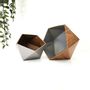 Caskets and boxes - Origami boxes - Organizer - oak base - L'ATELIER DES CREATEURS