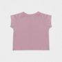 Children's apparel - T-SHIRT Short Sleeves: 100% Tencel  - JULES & JULIETTE PARIS