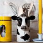 Couverts & ustensiles de cuisine - Fresian Cow Utensil Pot - QUAIL DESIGNS EUROPE BV