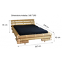 Beds - OPAL - Bamboo Bed 140*190 - L'ATELIER DES CREATEURS