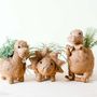 Pots de fleurs - Jardinières dinosaures en fibre de coco par Likha - NEST