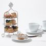 Tea and coffee accessories - Cake Stand Three-Tier  - AQUATISAN